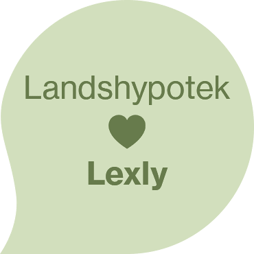 Landshypotek hjärta Lexly